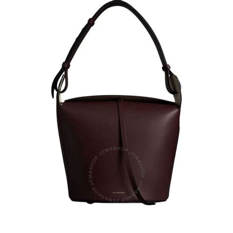 burberry deep claret medium leather bucket bag|Burberry Deep Claret Medium Leather Bucket Bag In N,a.